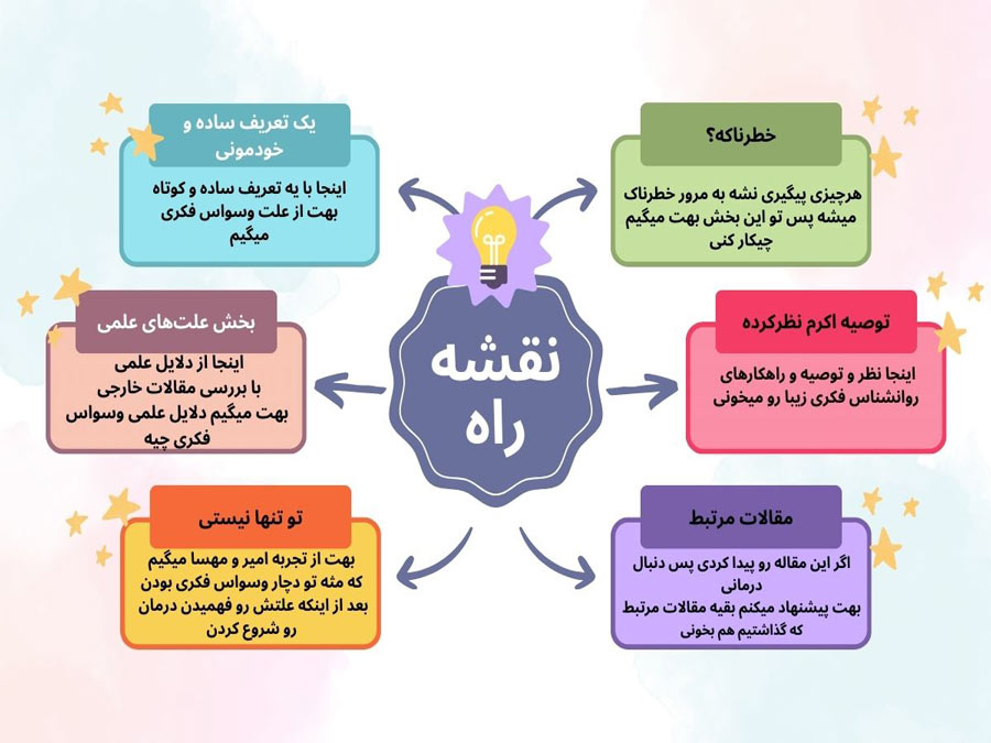 دلیل وسواس فکری چیه