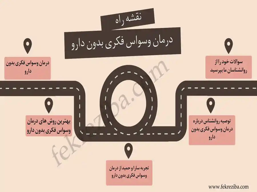 راه درمان وسواس فکری بدون دارو